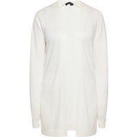 Offene Feinstrick-Strickjacke