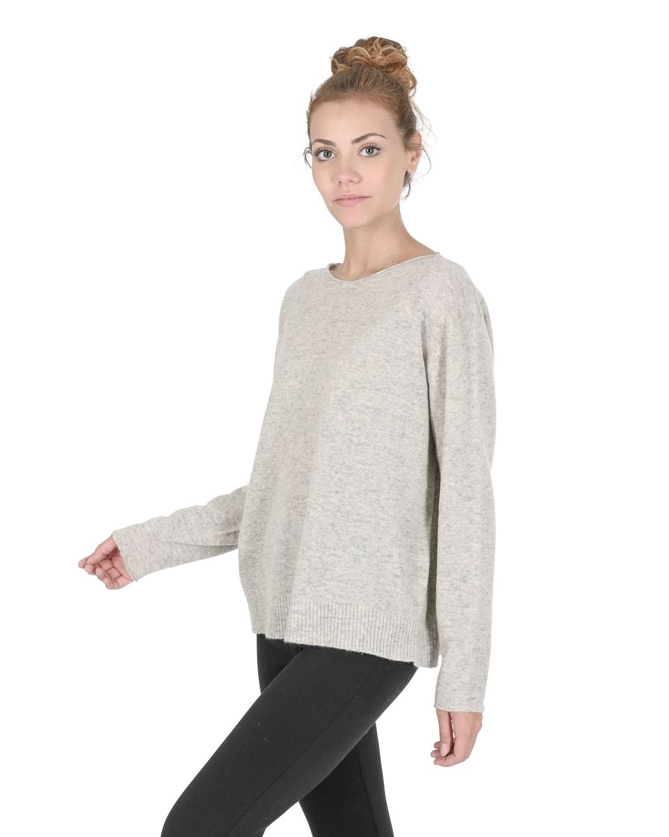 Übergroßer Kaschmir-Woll-Pullover