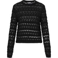 Strickpullover mit Ajourmuster im Vintage-Stil