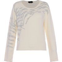 Eleganter Strickpullover mit Verzierungen
