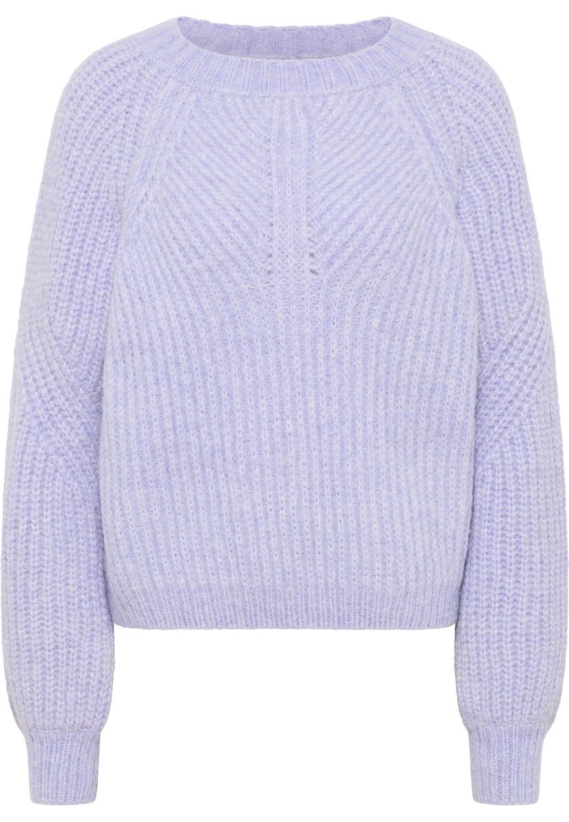 Oversize-Grobstrickpullover mit Raglanärmeln