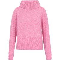 Kuscheliger Rollkragen-Strickpullover in Melange