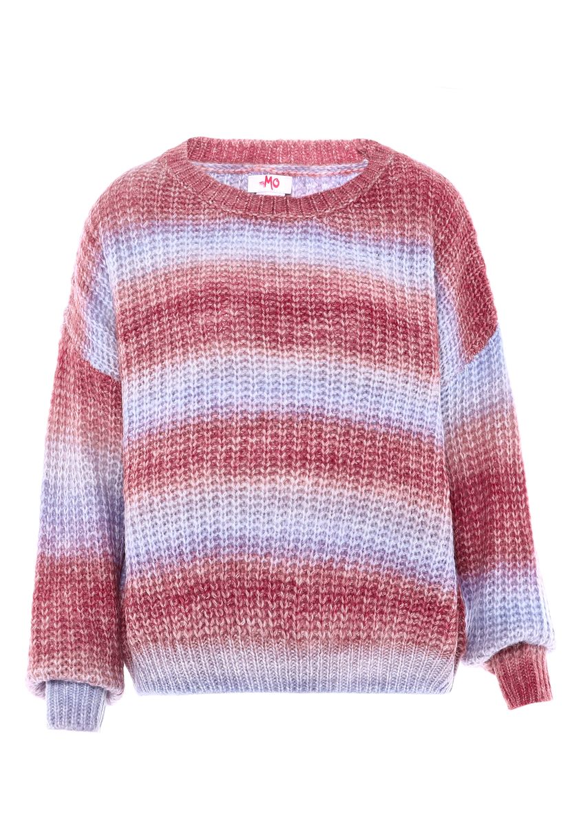 Oversize-Strickpullover mit Farbverlauf