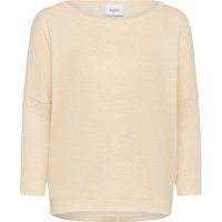 Leichter Strickpullover mit U-Boot-Ausschnitt