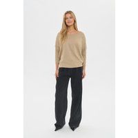 Legeres Strickoberteil mit 3/4-Ärmeln