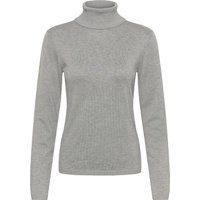 Klassischer Taillierter Rollkragen-Feinstrickpullover