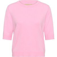 Kurzarm-Feinstrickpullover