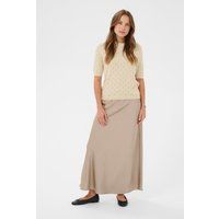 Kurzarm-Stricktop mit Lochmuster
