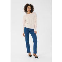 Weicher Rundhals-Strickpullover