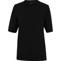 Kurzarm-Feinstrickoberteil