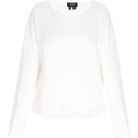 Lockerer Feinstrickpullover mit Rundhalsausschnitt