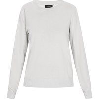 Klassischer Feinstrickpullover mit Rundhalsausschnitt