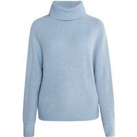 Minimalistischer Rippstrick-Rollkragenpullover