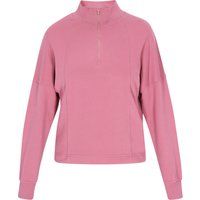 Sweatshirt mit Viertelreißverschluss und Stehkragen
