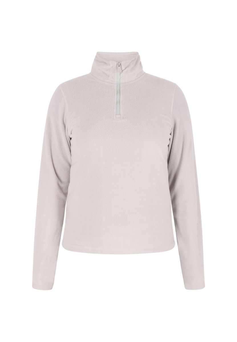 Weicher Thermo-Pullover mit Halbreißverschluss