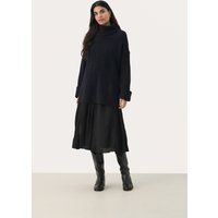 Oversize-Rollkragenpullover aus Strick