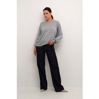 Schimmernder Oversized-Strickpullover
