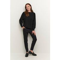 Oversize-Strickpullover mit U-Boot-Ausschnitt