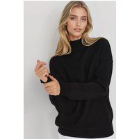 Gemütlicher Oversized Stehkragen Pullover