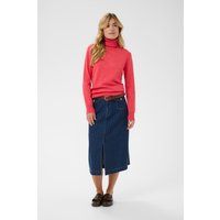 Klassischer Rollkragenpullover aus Softstrick