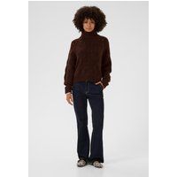 Oversized-Strickpullover mit Rollkragen
