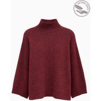 Weicher Oversize-Strickpullover mit Rollkragen