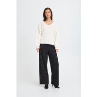 Kuscheliger Oversized V-Ausschnitt Strick