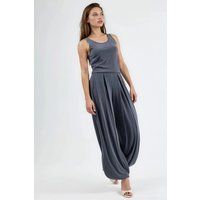 Modal-Jumpsuit mit weitem Bein