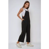 Minimalistischer Jumpsuit mit weitem Bein