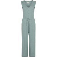 Ärmelloser Jersey-Jumpsuit mit Kordelzug