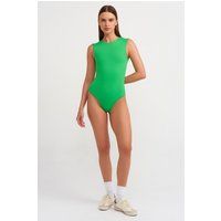 Hochgeschlossener nahtloser Slim-Fit Bodysuit