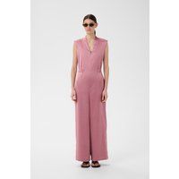 Ärmelloser Jumpsuit mit weitem Bein