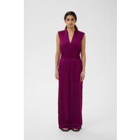 Ärmelloser Jumpsuit mit weitem Bein
