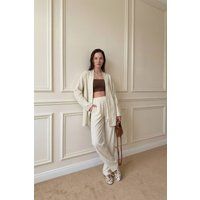 Nadelstreifen-Set in Relaxed Fit
