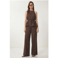 Elegantes Set mit Halterneck-Top
