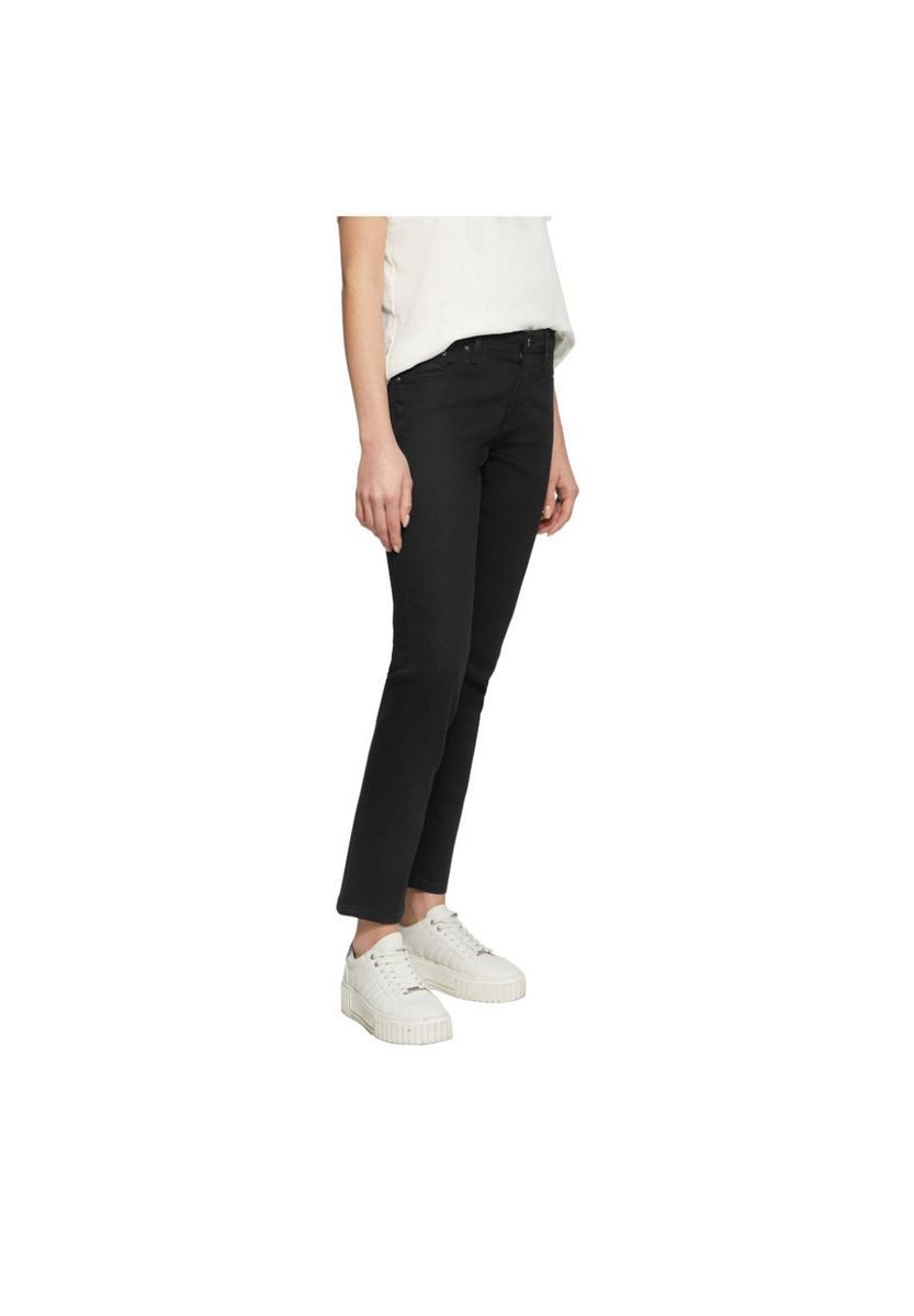 Slim-Fit-Jeans mit mittlerer Bundhöhe