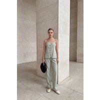 Zweiteiler aus Camisole-Top und Hose
