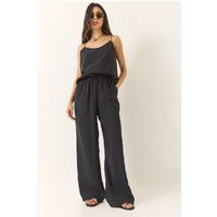 Zweiteiliges Camisole- und Weithosen-Set