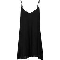 Minimalistisches Jersey-Nachthemd mit V-Rücken