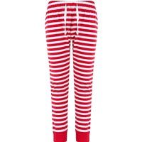 Gestreifte Jersey Lounge-Hose