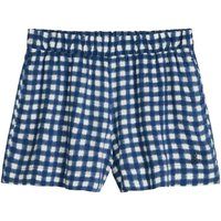 Pyjamashorts mit feinem Vichy-Karo