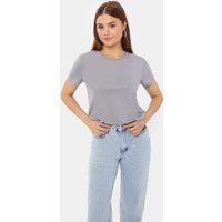 Essentielles Rundhals-T-Shirt aus Baumwolle