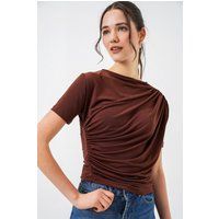 Asymmetrisches Top mit Raffungen
