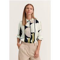 Viskosebluse mit geometrischem Print