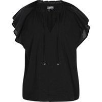 Lockere Bluse mit Flügelärmeln