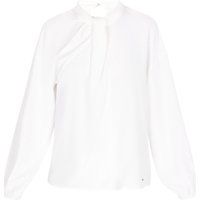 Elegante Schluppenbluse mit Bischofsärmeln