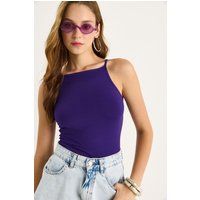 Cami-Top mit Halterneck-Ausschnitt