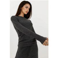Weiches Langarmshirt aus Strukturstrick