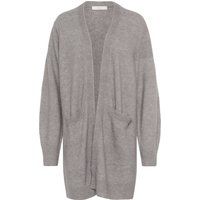 Langer Cardigan mit offener Front