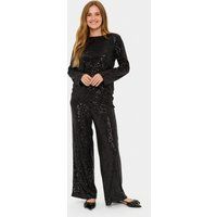 Funkelnde Allover-Pailletten-Bluse